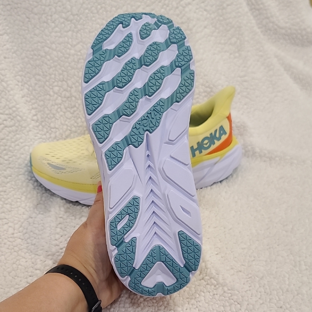 Hoka Yellow Running Shoes - Picture 2 of 5